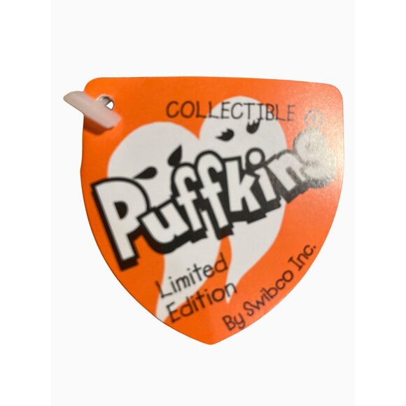 Limited Edition Puffkins Plush Pumpkin Toy By Swibco For Ages 3 & Up - Picture 16 of 16